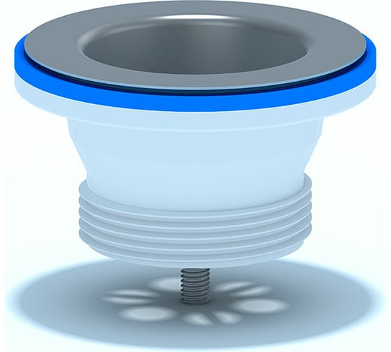 Изображение товара Выпуск АНИ Пласт 1 1/2" с нержавеющей сеткой M100