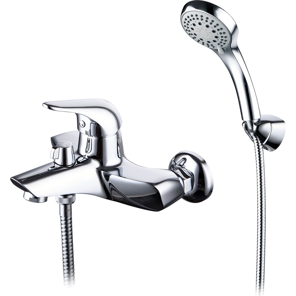 Изображение товара Лемонк Смеситель для ванны Lemark Poseidon LM4214C с леечкой и изливом 183 мм