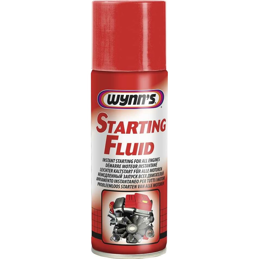 Жидкость для облегчения запуска двигателя при низкой температуре воздуха WYNN`S спрей для запуска двигателя wurth