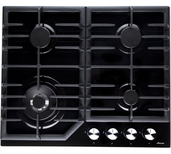 Изображение товара Газовая варочная панель KONIGIN Blaze 604 BKGW 203001
