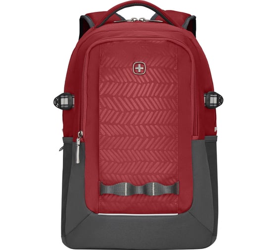 Изображение товара Рюкзак Wenger NEXT Ryde 16", красный/антрацит, переработанный ПЭТ/Полиэстер, 32x21x47 см, 26 л 611991