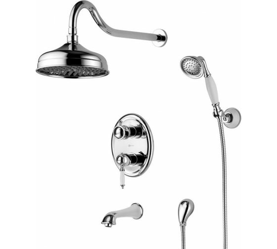 Изображение товара Смеситель для ванны и душа Lemark Villa встраиваемый LM4822C