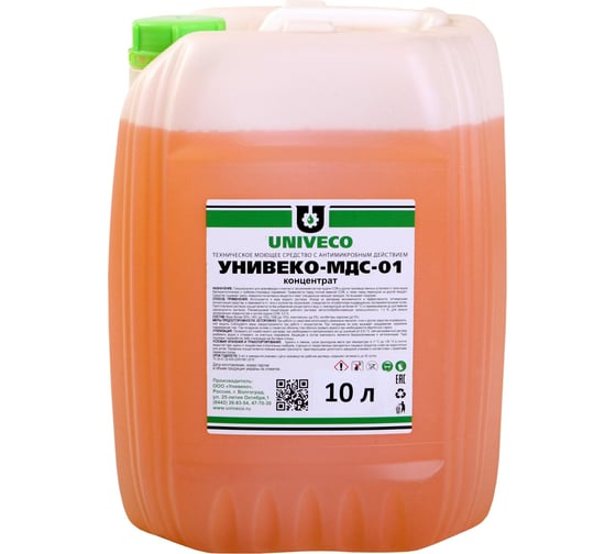 Изображение товара Техническое моющее средство УНИВЕКО 10 л МДС-01 4620002840778