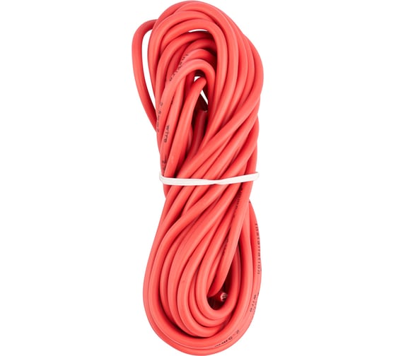 Изображение товара Автомобильный провод ПГВА/ПВАМ REXANT 1x2,50 мм красный, бухта 5 метров 01-6544-2-5