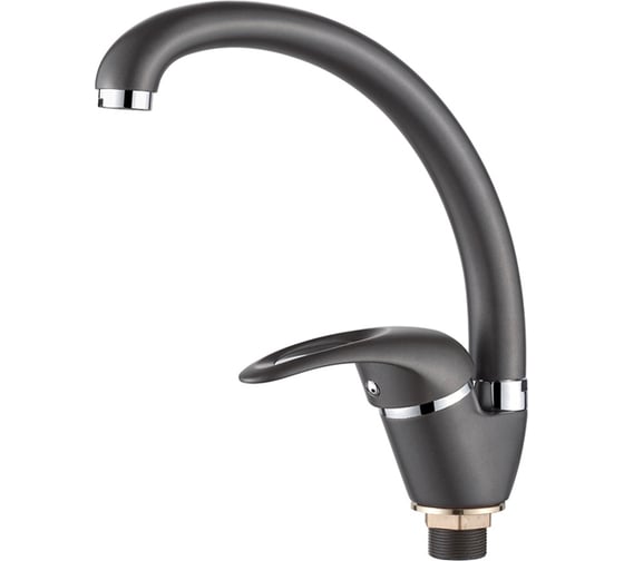 Изображение товара Смеситель для кухни Ledeme картридж 40 мм., графит L5902U 11439