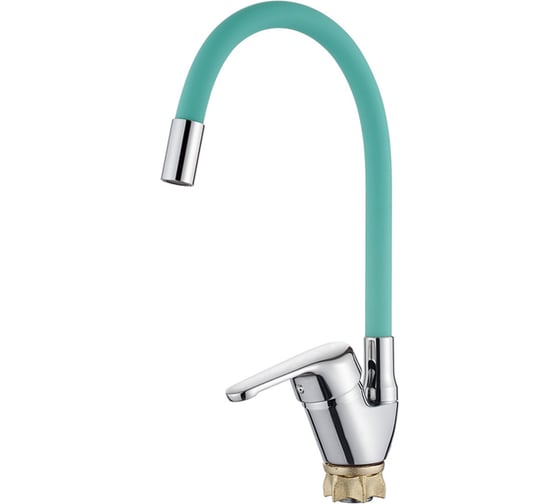 Изображение товара Смеситель для кухни Ledeme картридж 35 мм., гибкий излив L4132-11 11435