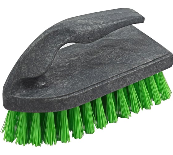 Изображение товара Универсальная щетка утюжок с ручкой In'Loran 10.5х5.5х7.3 см, серая, арт. SCH-08GR