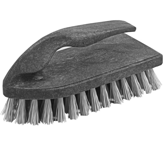 Изображение товара Универсальная щетка утюжок с ручкой In'Loran 15.2х6.5х7.5см, серая, арт. SCH-35GR