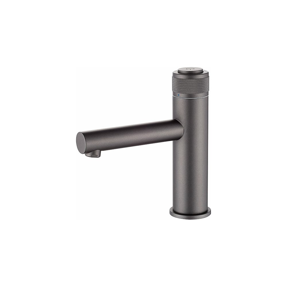 Изображение товара Смеситель для умывальника Ledeme кнопочный с гайкой графит 97959