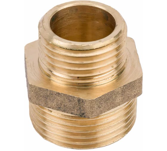 Изображение товара Переходной ниппель LD PRIDE 3/4'' - 1/2'' нар/нар латунь 549718