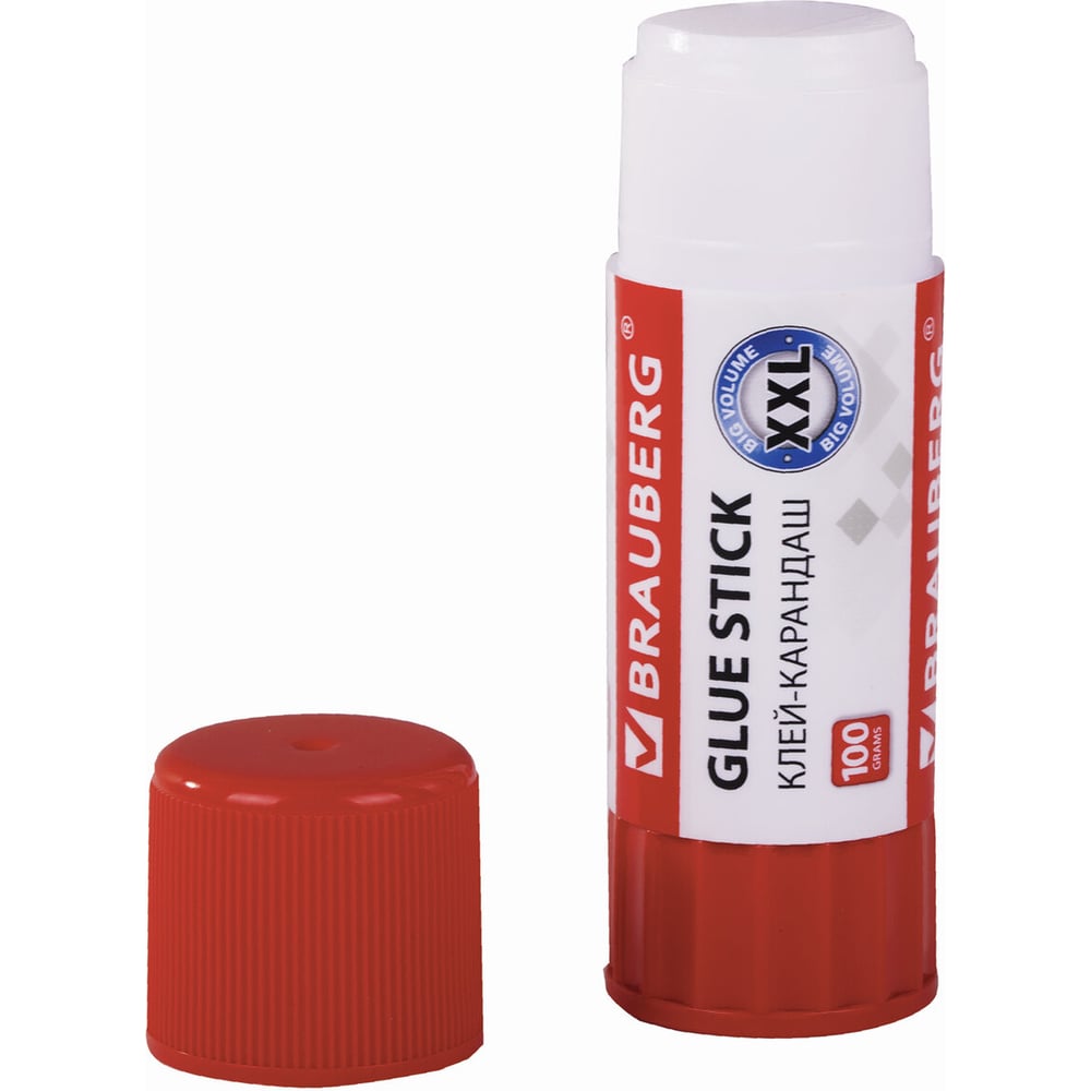 Изображение товара Клей-карандаш BRAUBERG 100 г для бумаги и картона