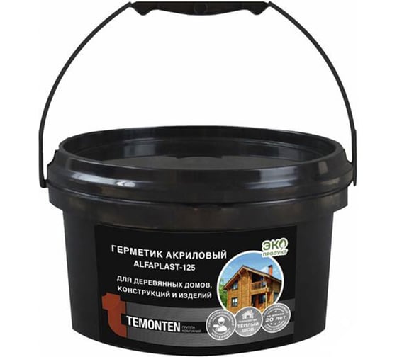 Изображение товара Герметик для дерева Alfaplast -136 "Теплый шов" бук 10 л/15 кг 121316