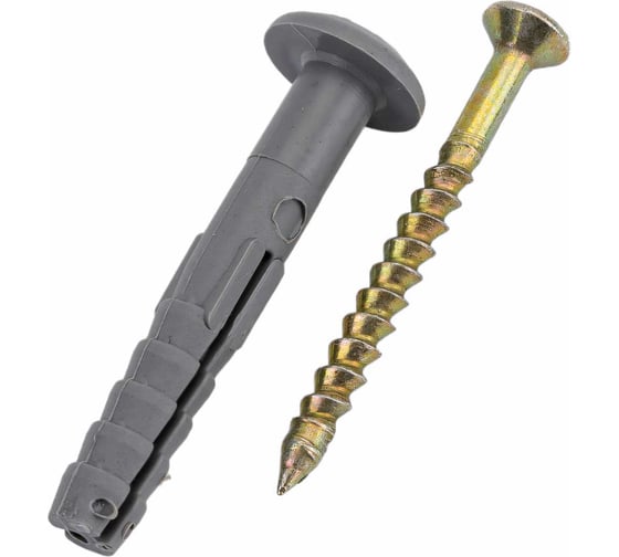 Изображение товара Дюбель-гвоздь STARFIX 6x40 мм, полипропилен, гриб, 2000 шт. SMW1-82198-2000