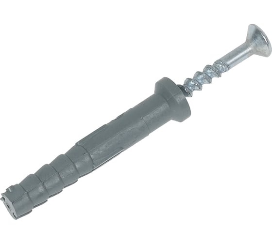 Изображение товара Дюбель-гвоздь STARFIX 6x40 мм, полипропилен, потайной, 100 шт. SMP4-40894-100
