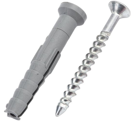 Изображение товара Дюбель-гвоздь STARFIX 6x40 мм, полипропилен, потайной, 50 шт. SMP2-40894-50