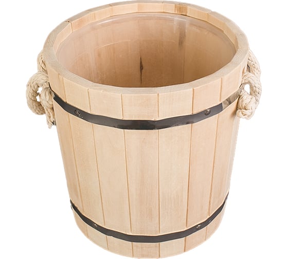 Изображение товара Запарник с пластиковой вставкой Бацькина баня 9 л 30009