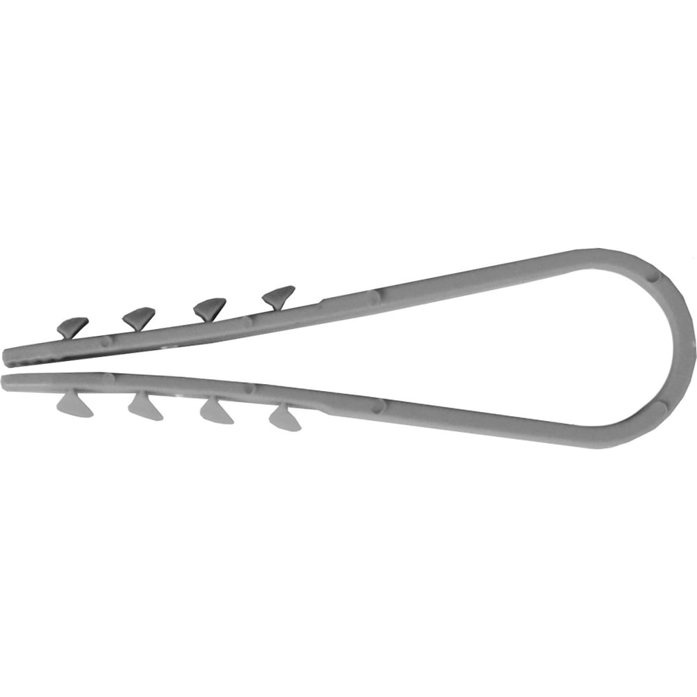 Изображение товара Дюбель-хомут Росдюбель круглый серый 11-18 мм 100 шт 015-0434