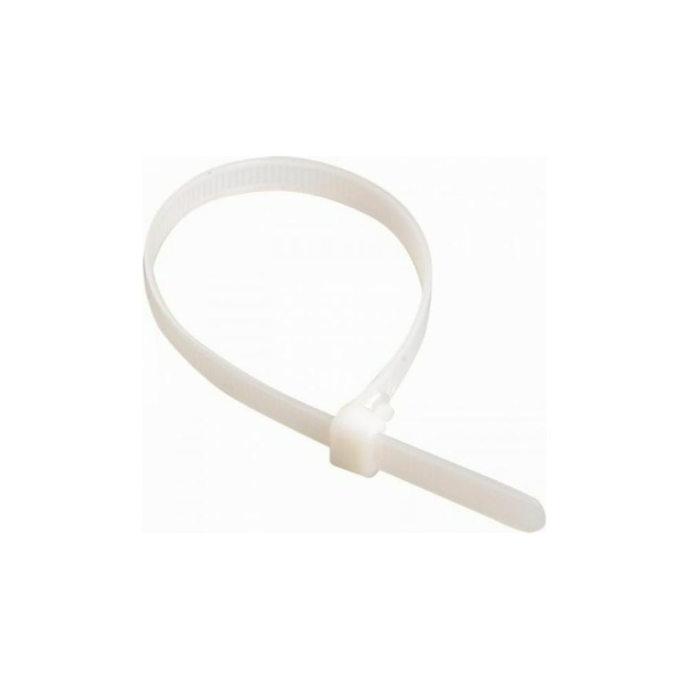 Изображение товара Хомут-стяжка Росдюбель 3x150 натур. 100 шт. пластиковый монтажный крепеж