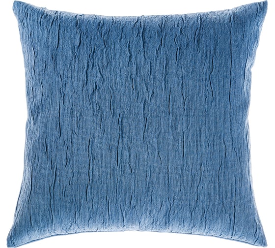 Изображение товара Декоративная подушка Moroshka Nord 40x40 см, на потайной молнии, цвет синий 902-201-01