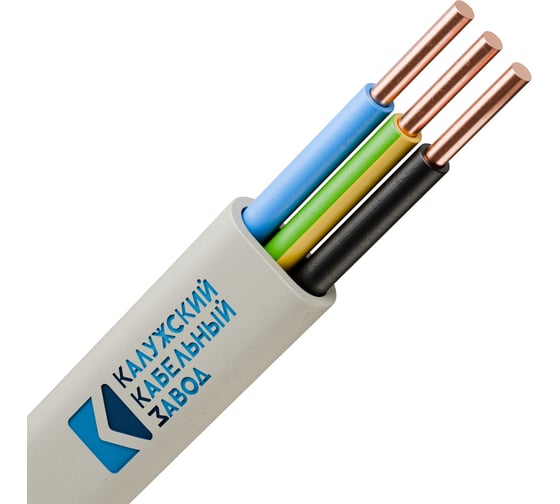 Изображение товара Провод ККЗ ПБВВ 3x2,5 100 м KKZ40-00002081