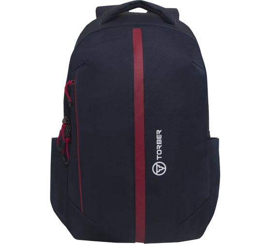 Изображение товара Рюкзак Torber FORGRAD 2.0 с отделением для ноутбука 15.6", синий, полиэстер меланж, T9281-BLU