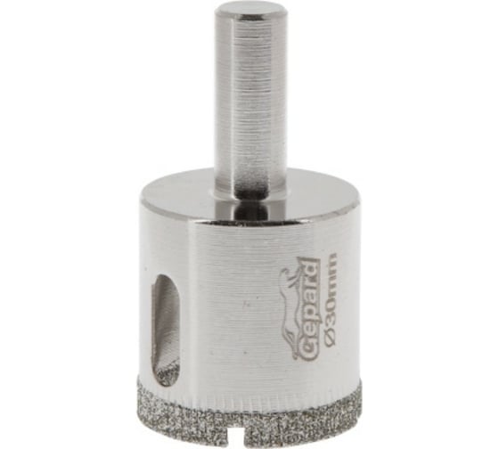 Изображение товара Коронка алмазная по стеклу и керамике 30 мм Gepard GP2076-30