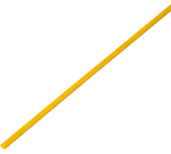 Изображение товара Термоусадочная трубка Nord-Yada 4,0 мм/2,0 мм длина 1м желтая 5 шт 907974