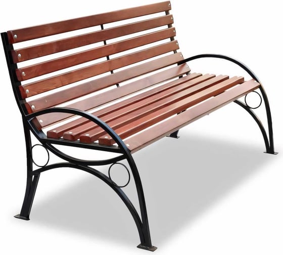 Изображение товара Скамейка Хоббика Бульвар с подлокотниками 7055