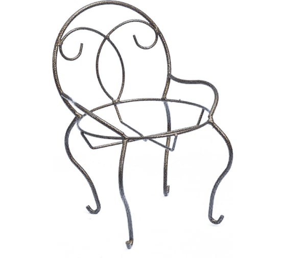 Изображение товара Настольная подставка на 1 горшок ПРОФСАНМОНТАЖ Стульчик 28х20х20 см 056677