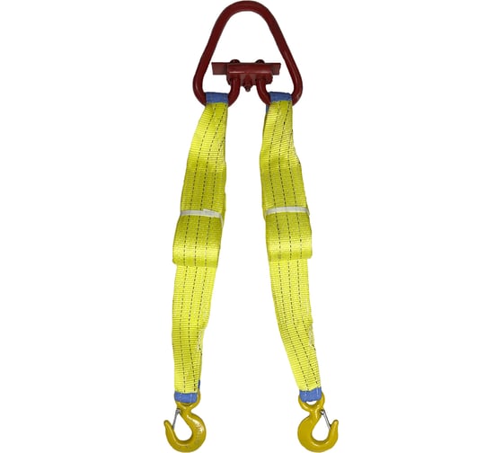 Изображение товара Двухветвевой текстильный строп ТамбовТехСнаб 2СТ 4 т, 3.5 м 7930124366184