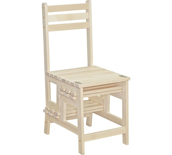 Изображение товара Стул-стремянка Мебелик Массив лак 7759