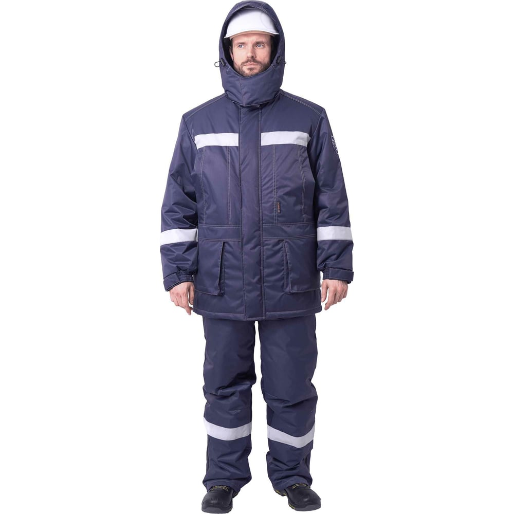 Изображение товара Зимний костюм ГК Спецобъединение ПЕТРОЛЕУМ-2 темно-синий для защиты от холода и нефтепродуктов