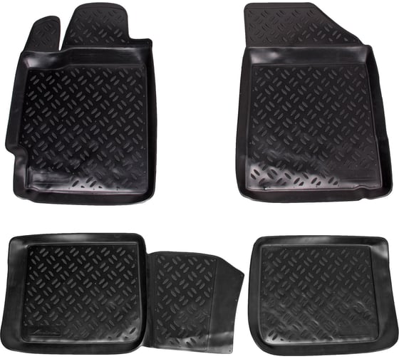 Изображение товара Ковры Airline для Toyota Camry 07-11, 4 шт., высокий борт, ТЭП, черные ACM-PS-82