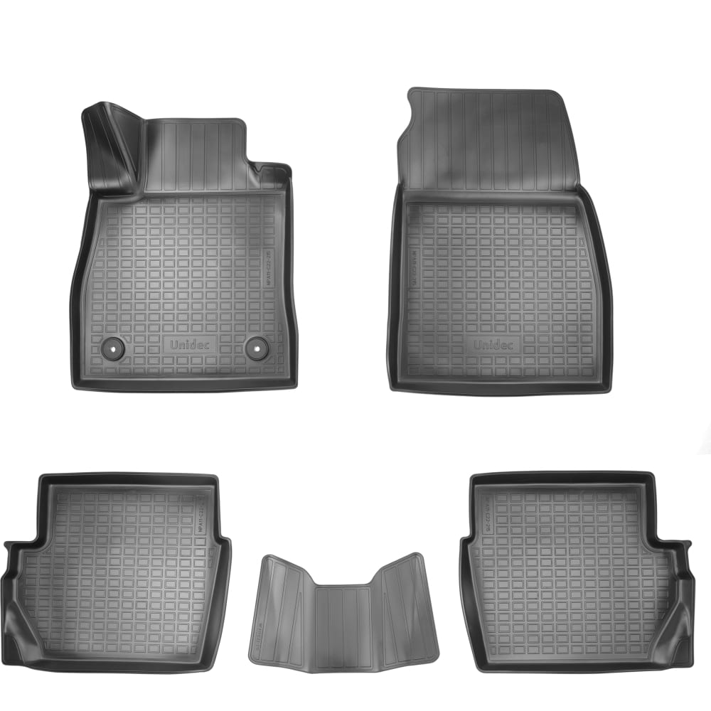 Салонные коврики для Ford Fiesta II 3D 2017 UNIDEC защита раздатки для ford f150 2017 3 5 at fu wd универсальная штамповка al 5 мм с крепежом sheriff