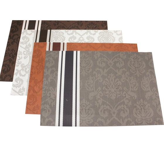 Изображение товара Подстановочная салфетка плейсмат КОШКИН ДОМ 30x45 см, РЕТРО, ПВХ 50-10-019