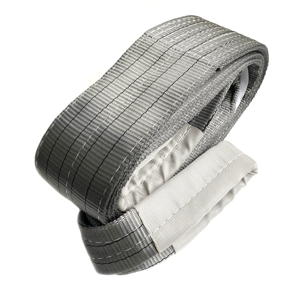 Изображение товара Текстильный петлевой строп ТамбовТехСнаб 4 т 2 м серый ГОСТ