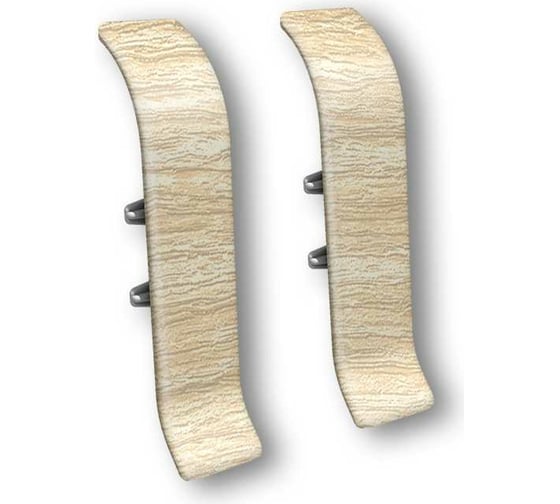 Изображение товара Соединитель для плинтуса IDEAL Классик 85 мм, 218 дуб европейский К-П85-С-Ф2 218 дуб ЕВП