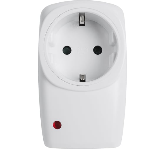 Изображение товара Сетевое зарядное устройство на 2 USB 1А с розеткой 220В REXANT RX-17 11-6017