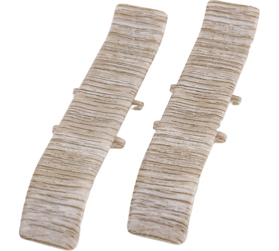 Изображение товара Соединитель для плинтуса IDEAL Классик 70 мм, 253 ясень серый К-П70-С-Ф2 253 ЯСН СЕР