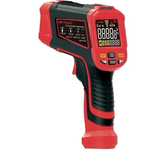 Изображение товара Бесконтактный цифровой пирометр КВТ KT 653 PROLINE 87246
