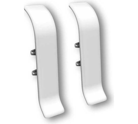 Изображение товара Соединитель для плинтуса IDEAL Классик 70 мм, 001 белый К-П70-С-Ф2 001 БЕЛ