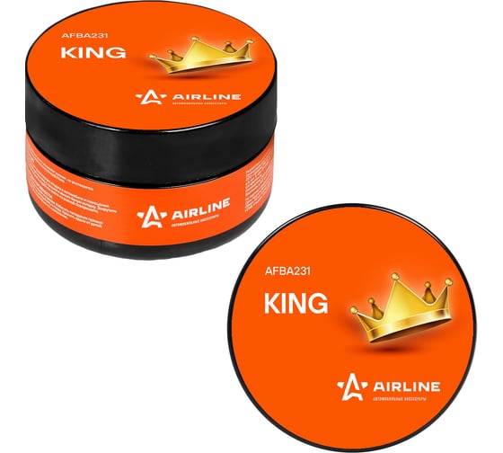 Изображение товара Ароматизатор-банка Airline Планета гелевый, 60 мл, king AFBA231