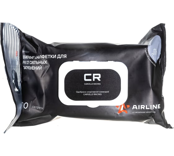 Изображение товара Влажные салфетки для рук с пластиковым клапаном Airline PRO ANHS07