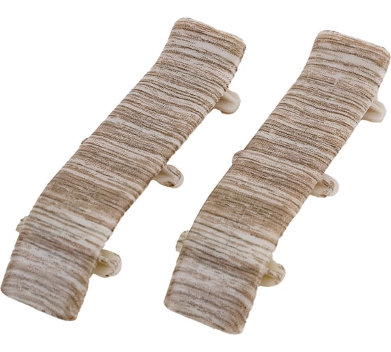 Изображение товара Соединитель для плинтуса IDEAL Классик 55 мм, 253 ясень серый К-П55-С-Ф2 253 ЯСН СЕР