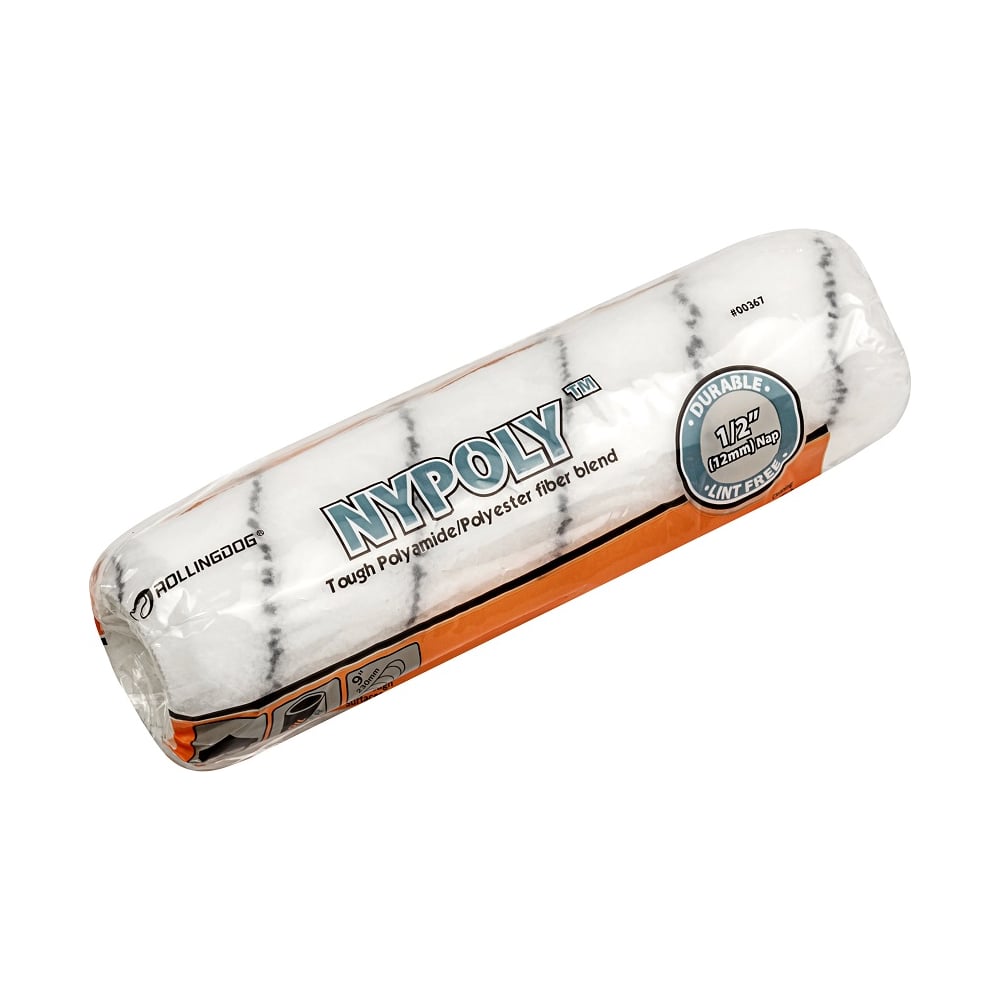Изображение товара Малярный валик Rollingdog NYPOLY, полиэстер-полиамид, 230 мм., ворс 12 мм., диаметр 38 мм., 00367 Изображение товара Малярный валик Rollingdog NYPOLY, полиэстер-полиамид, 230 мм., ворс 12 мм., диаметр 38 мм., 00367