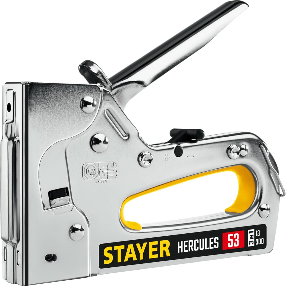 Стальной степлер STAYER степлер kraftool expert 6 14мм тип 53 стальной 3187 z01