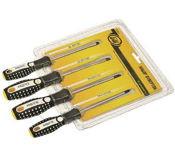 Изображение товара Набор отверток БМ 4 предмета 13004