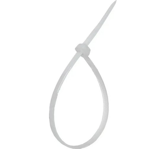 Изображение товара Стяжка MGF нейлоновая, 4,6х200, белая, 100 шт. 1-202-9-1-46-200