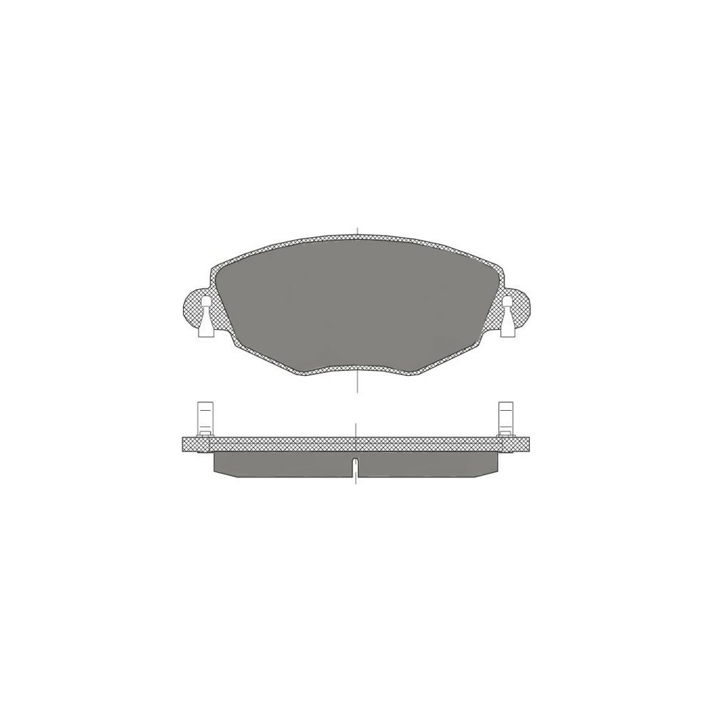 Изображение товара Тормозные колодки SCT SP450 для Ford, Iveco, Jaguar, 4 шт