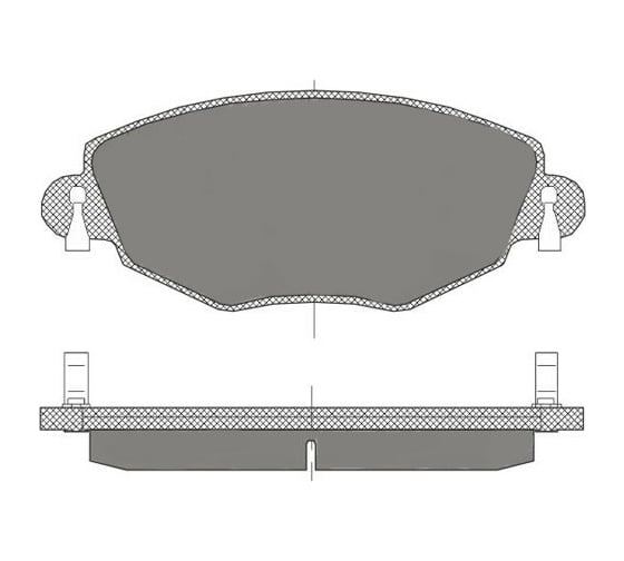 Изображение товара Тормозные колодки 4 шт SCT SP450